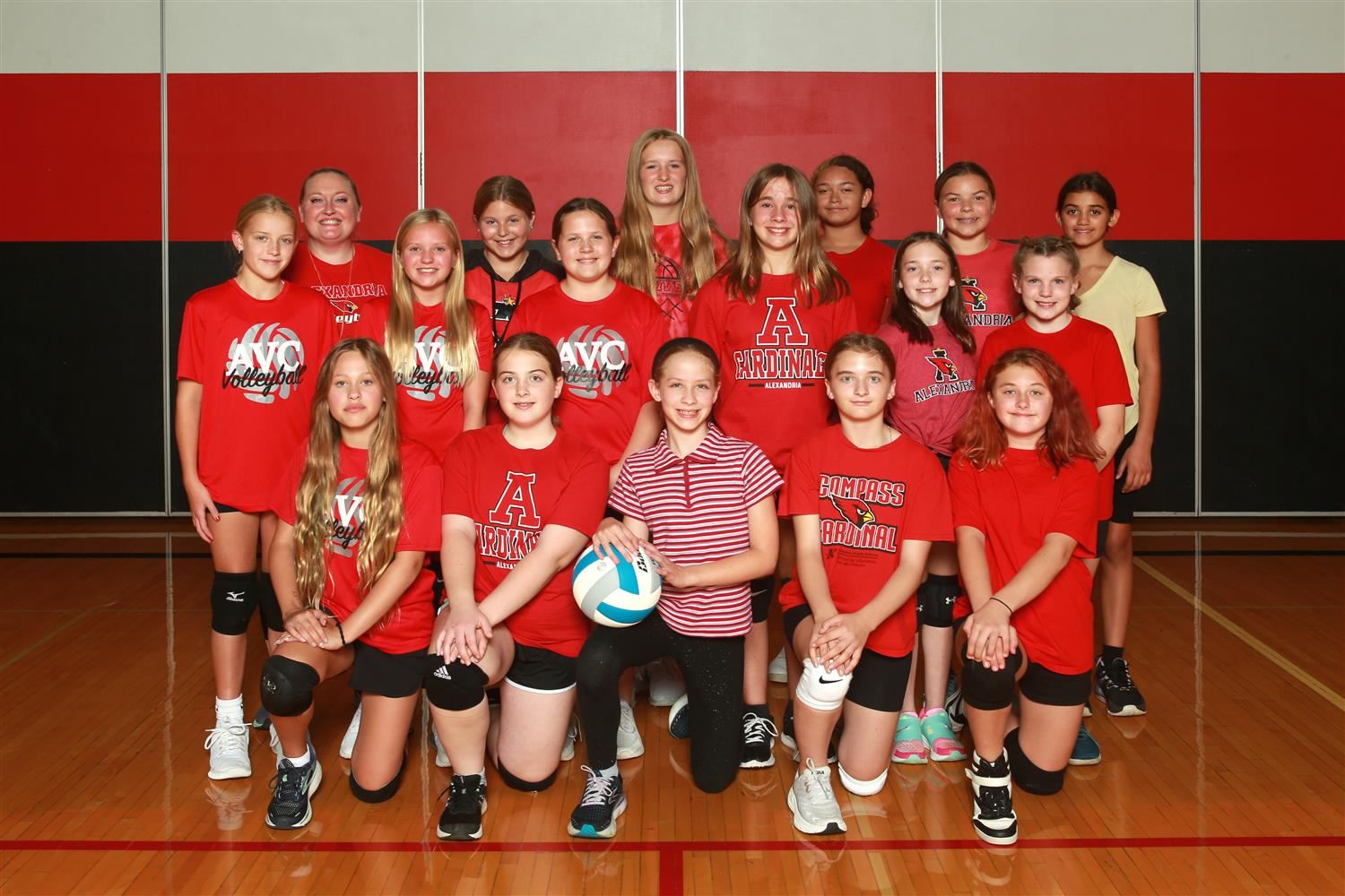 6th Grade Intramural Volleyball Team Photo 2023
